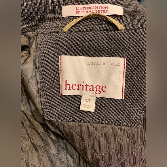 Banana Republic Men’s Heritage Peacoat Size Small - Picture 3 of 6